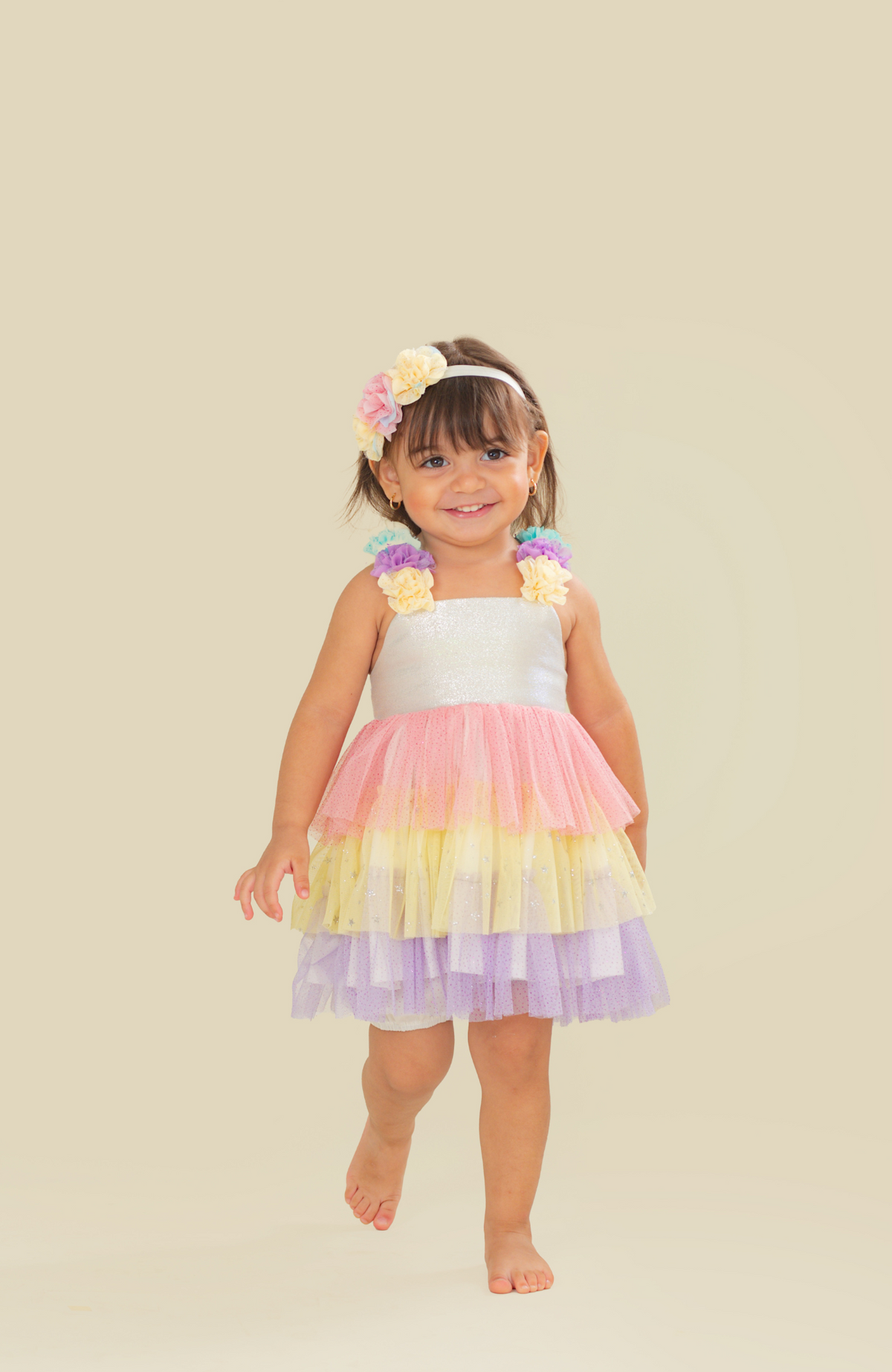 Enterizo para bebita Luces