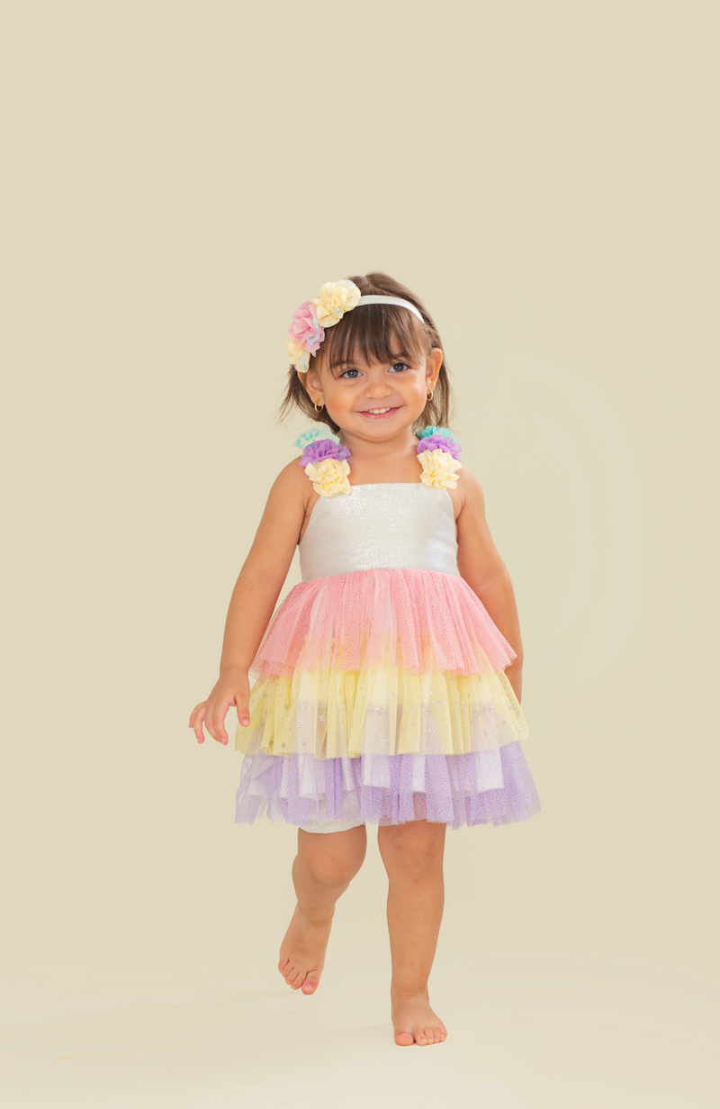 Enterizo para bebita Luces