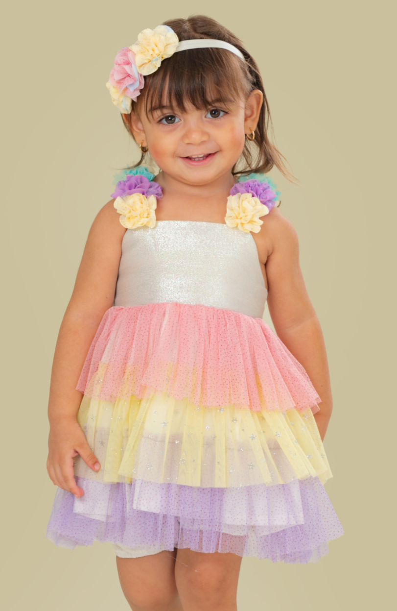 Enterizo para bebita Luces