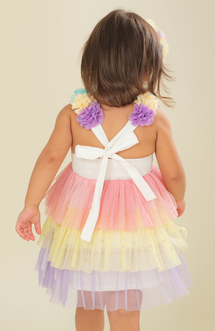 Enterizo para bebita Luces