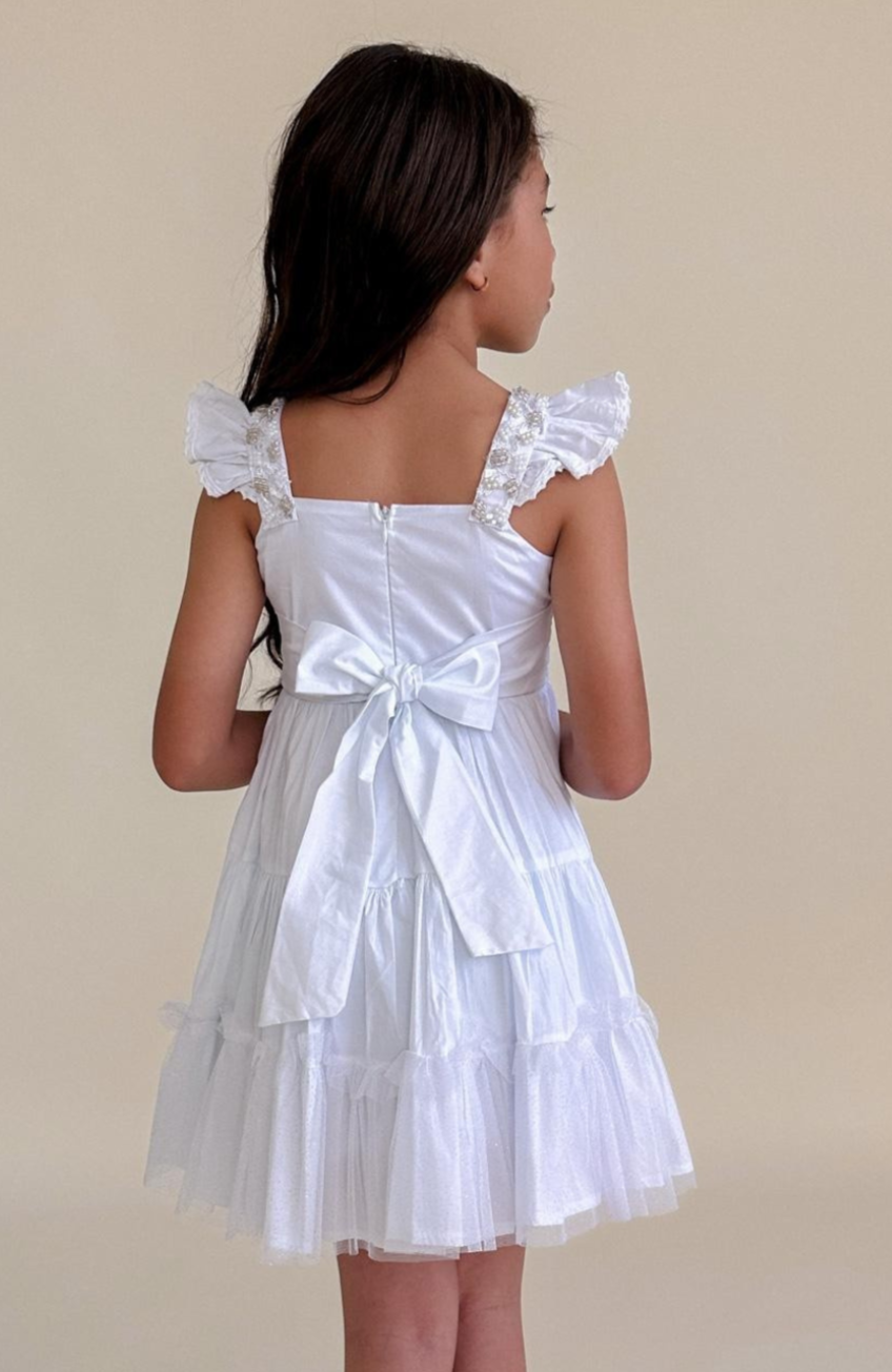 Vestido Blanco para Niña Camino