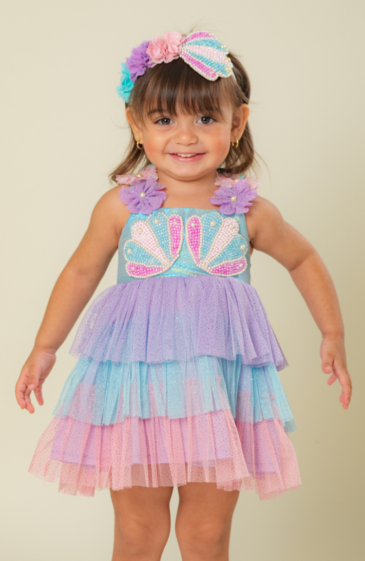 Enterizo para bebita Marino