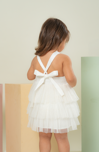 Enterizo para bebita Voz Beige