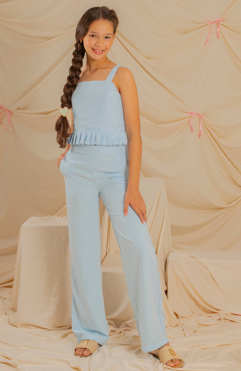 Conjunto Para Niña Actuacion Azul