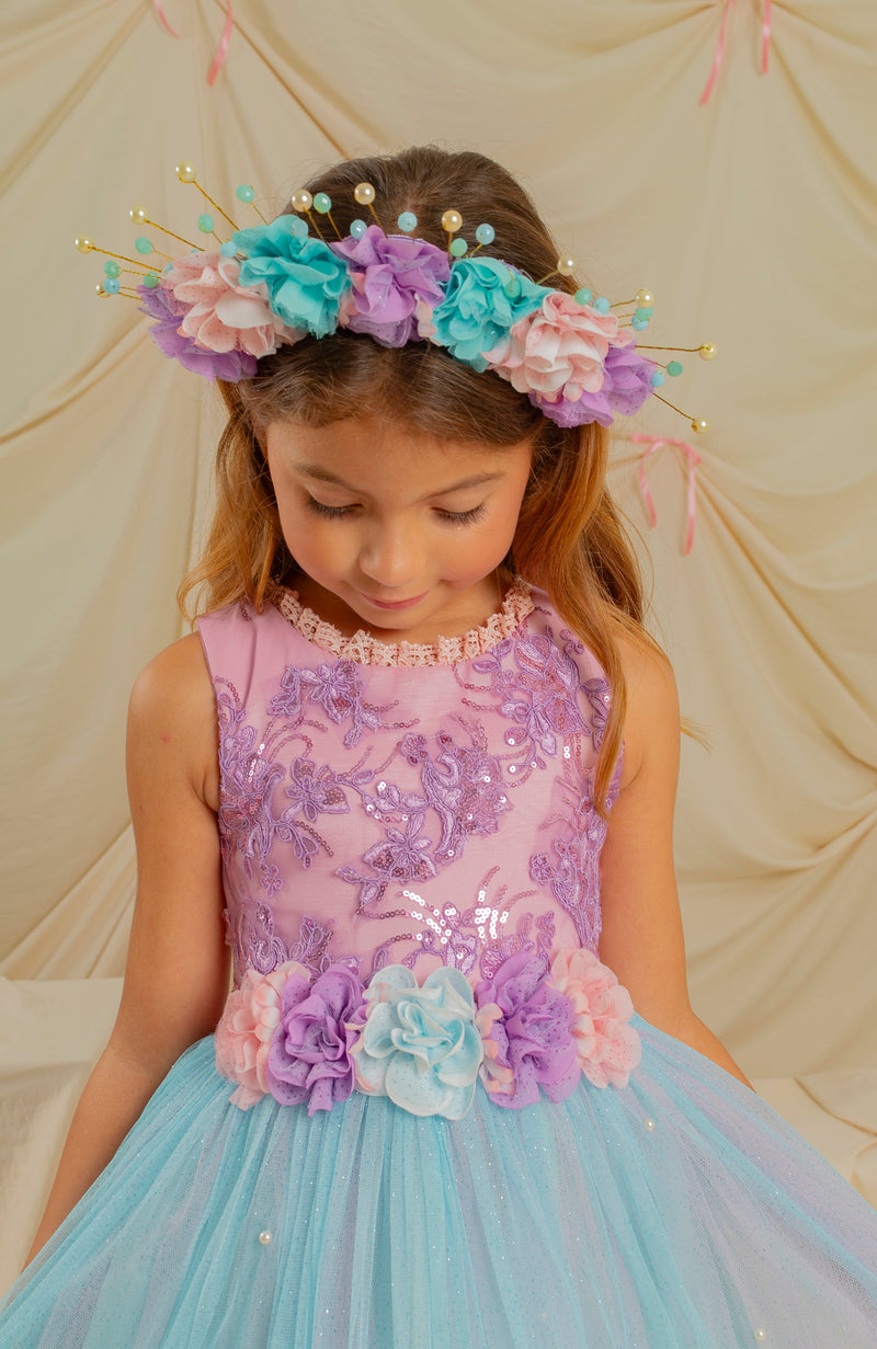 Vestido para niña Alma Multicolor