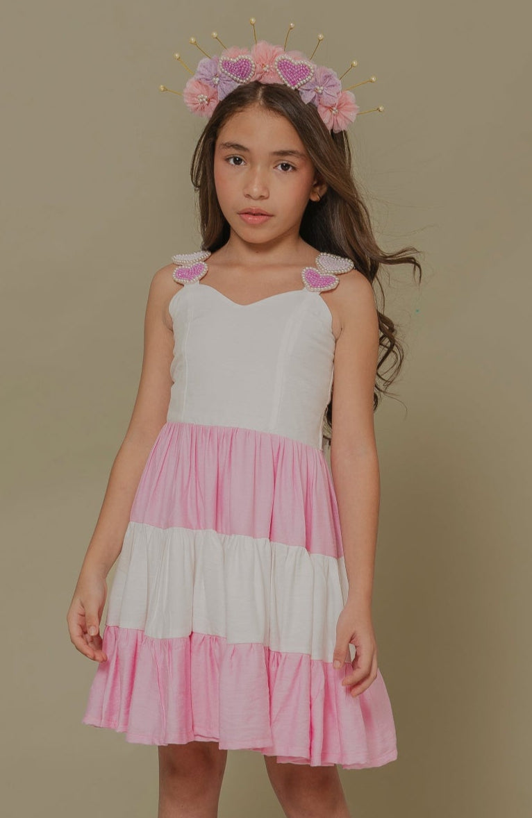 Vestido para bebita Amorosa