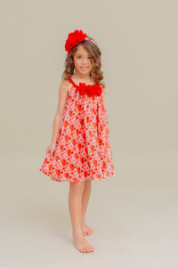 Vestido Para niña Autentica Rojo