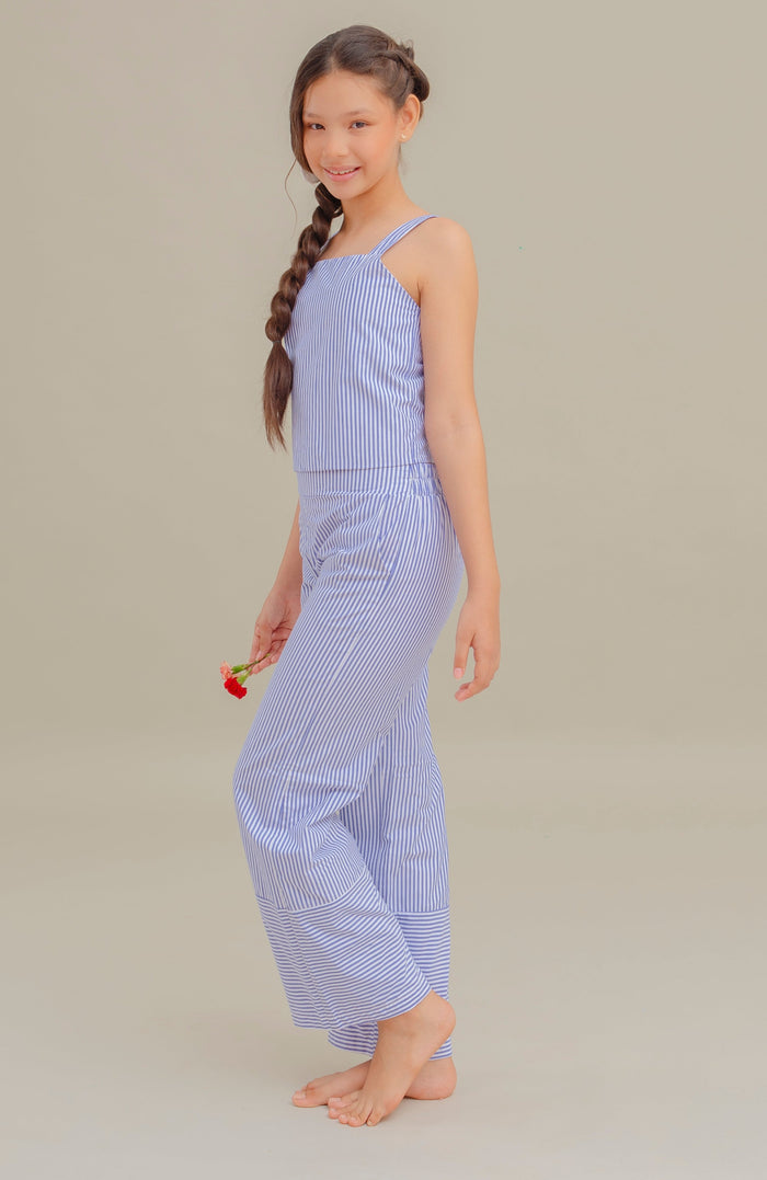 Conjunto Para Niña pantalon Calido Azul