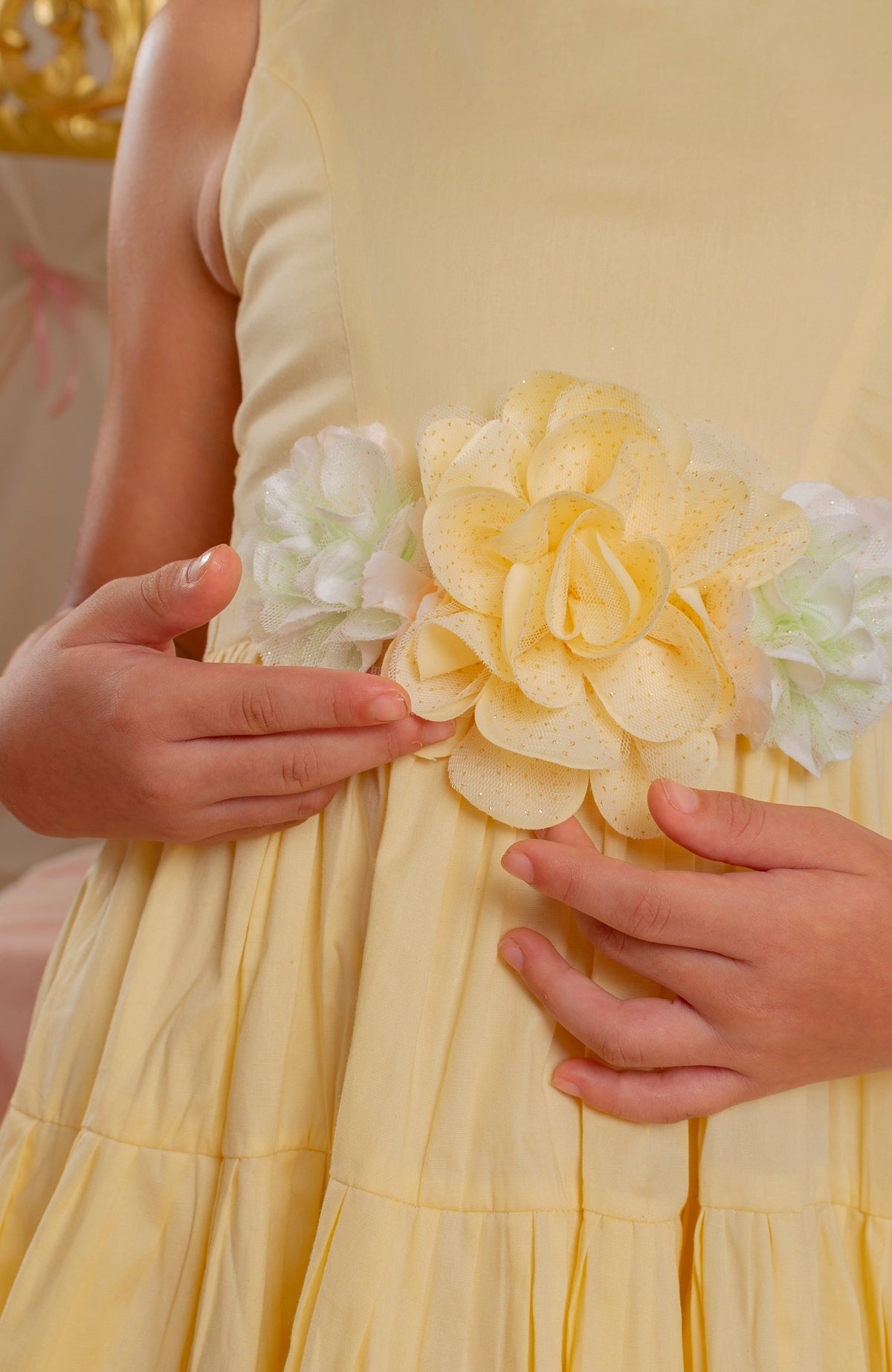 Vestido para bebita Cantares