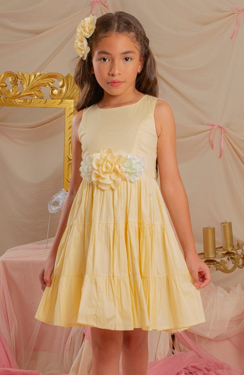 Vestido para bebita Cantares