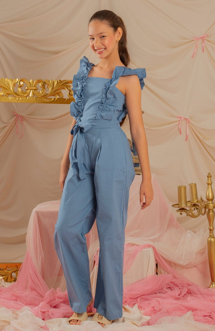 Enterizo Para Niña Calido Indigo