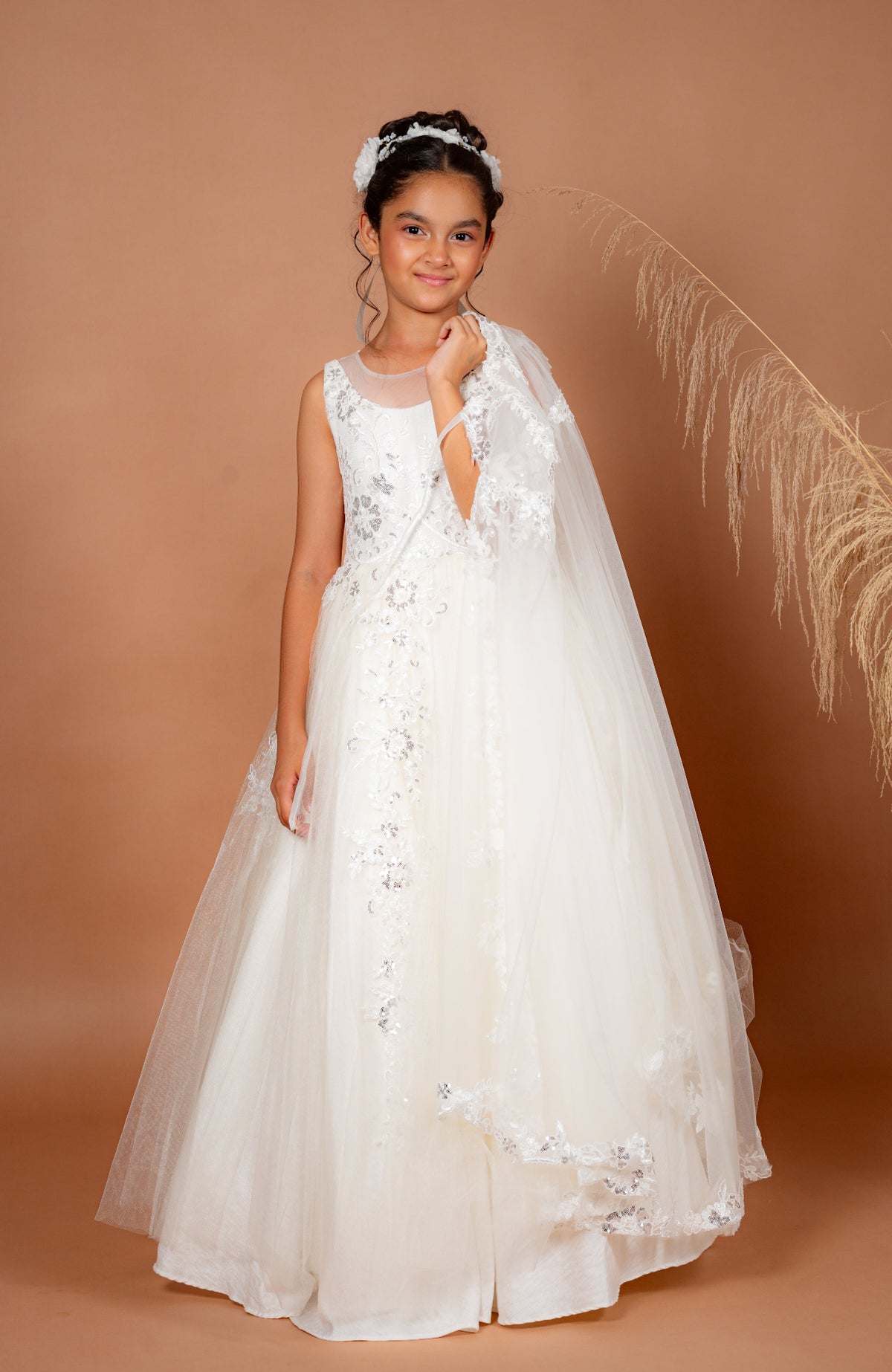 Vestido de Primera Comunion Sacramento  (BAJO PEDIDO)