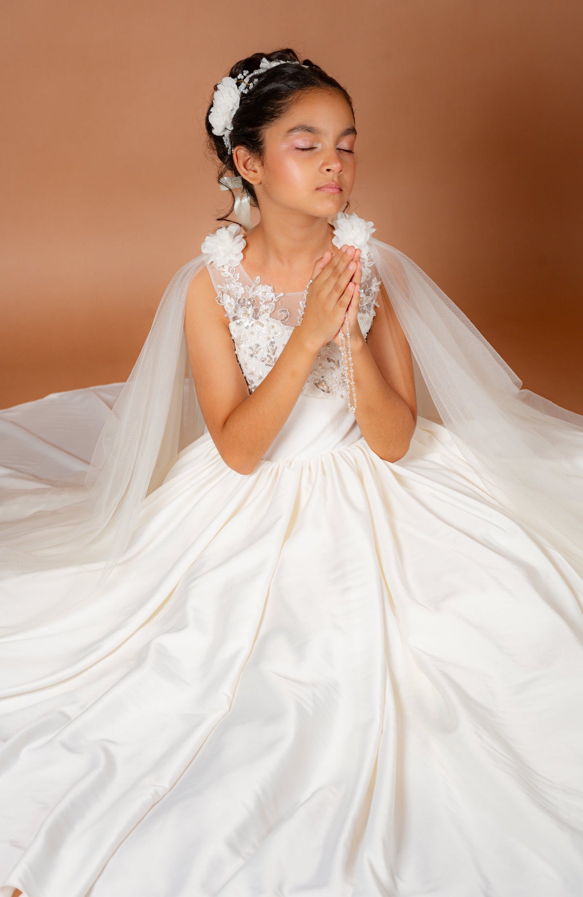 Vestido de Primera Comunion Angel (BAJO PEDIDO)