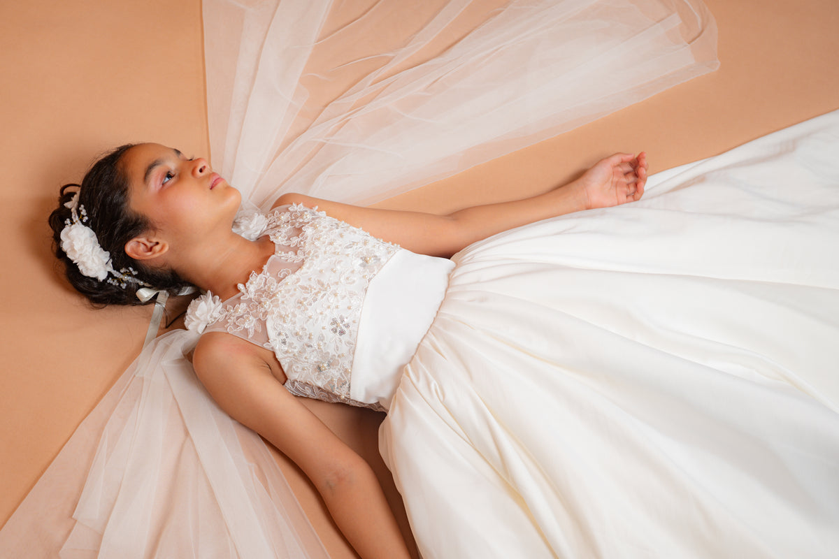 Vestido de Primera Comunion Angel (BAJO PEDIDO)