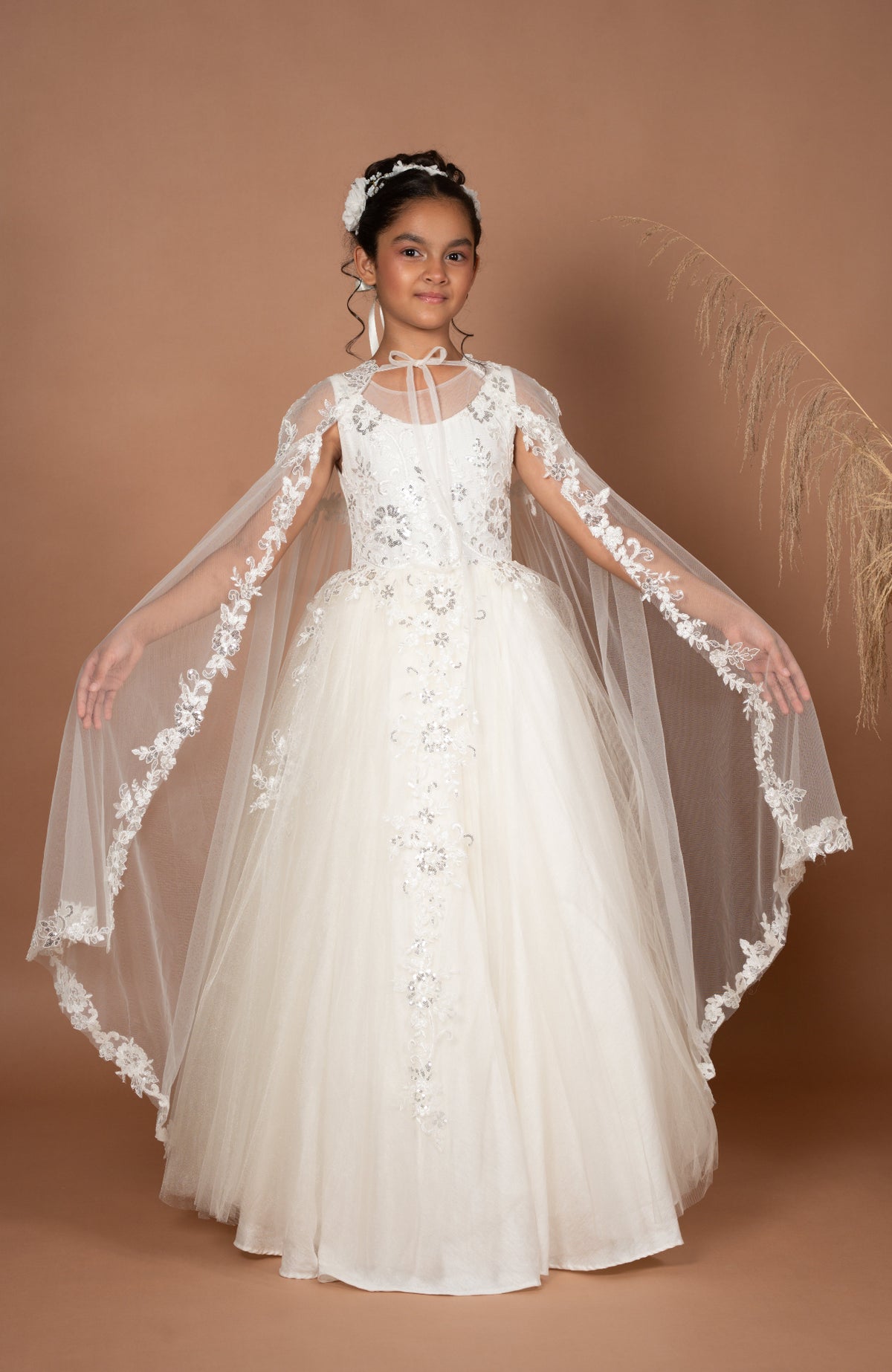 Vestido de Primera Comunion Sacramento  (BAJO PEDIDO)