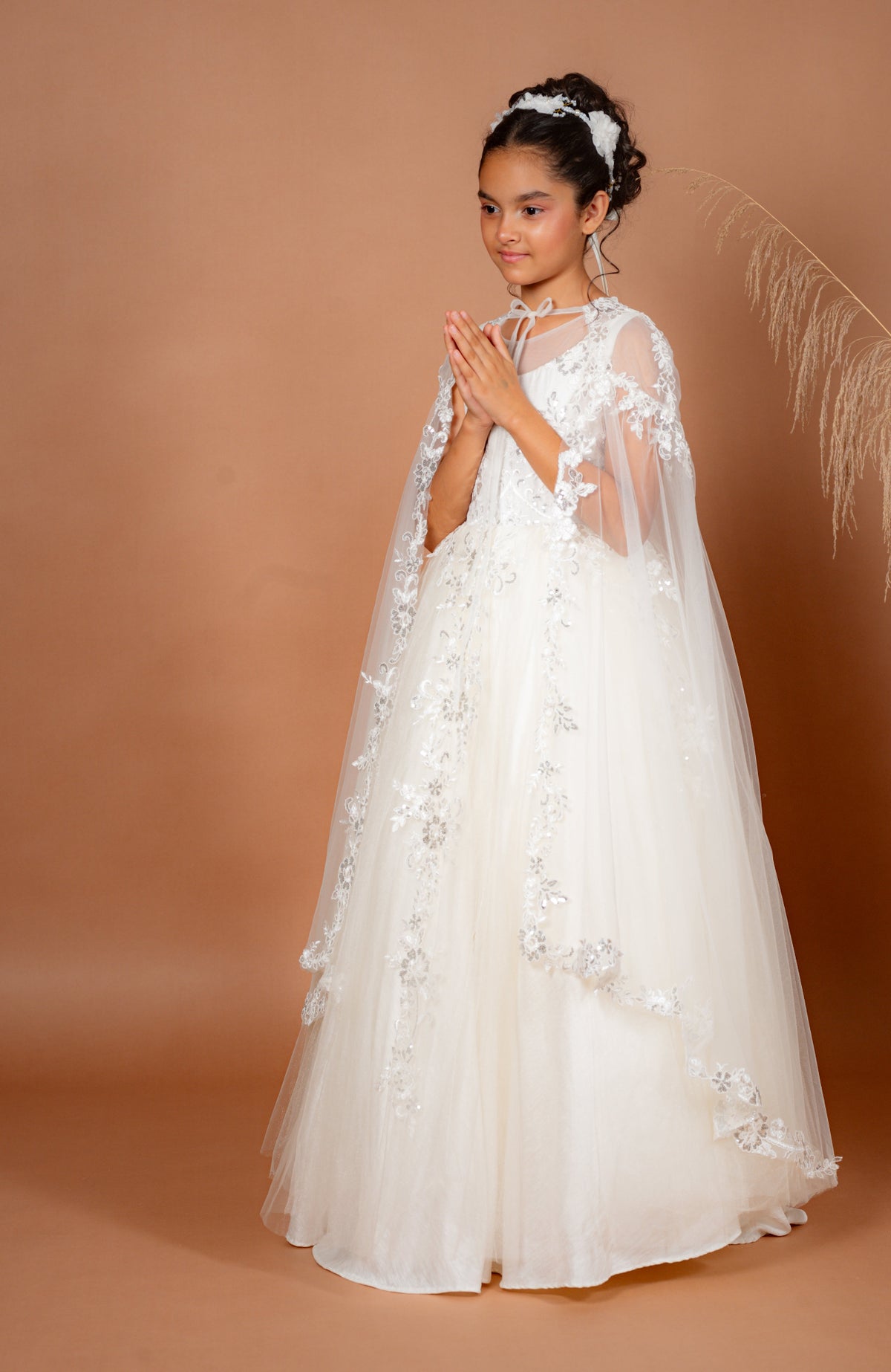 Vestido de Primera Comunion Sacramento  (BAJO PEDIDO)