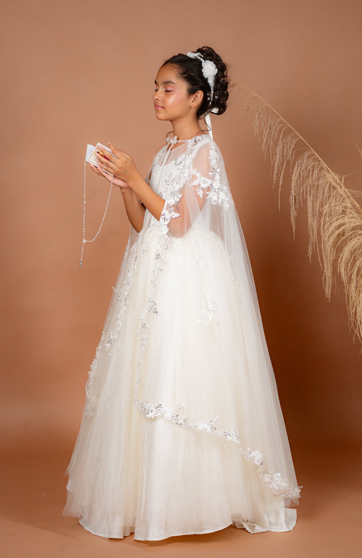 Vestido de Primera Comunion Sacramento  (BAJO PEDIDO)