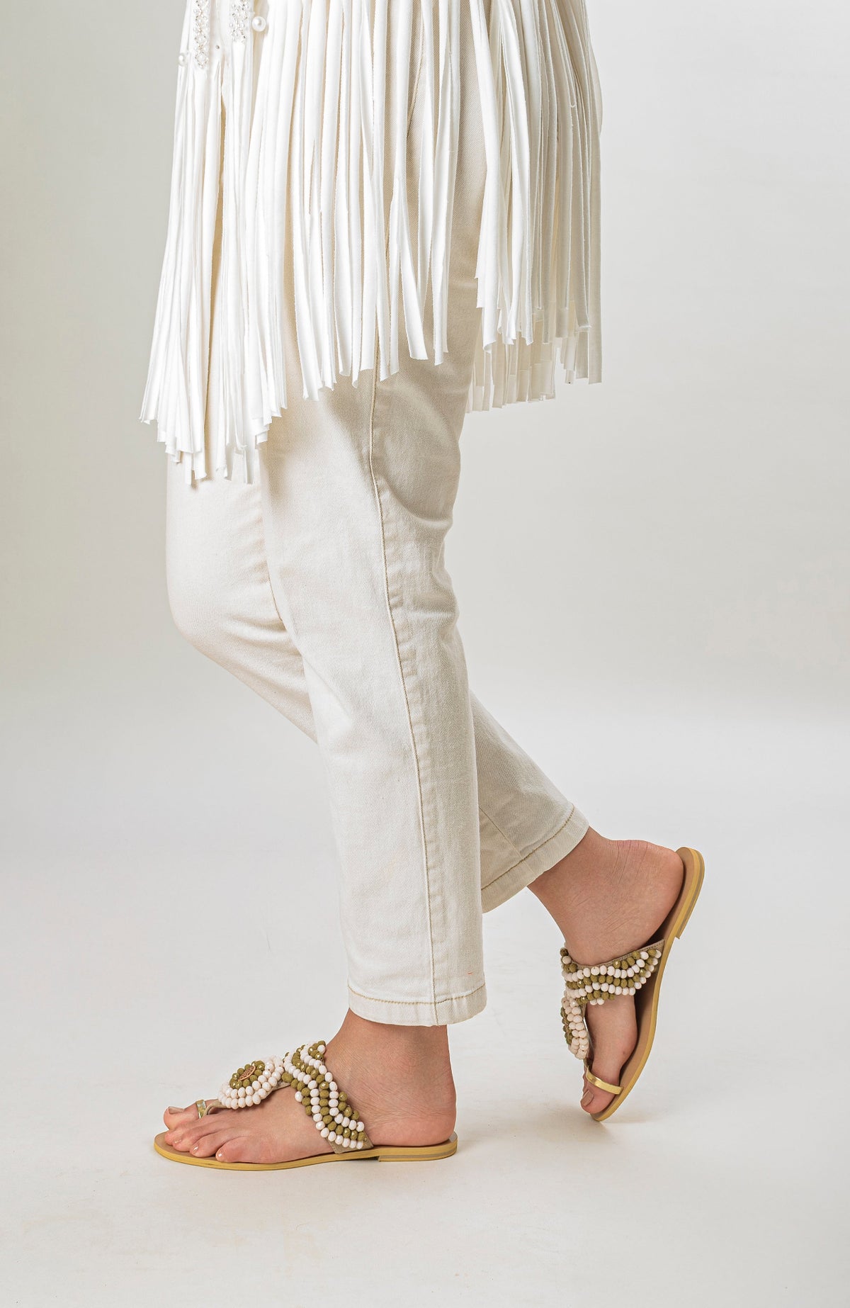 Sandalia Diosa Beige