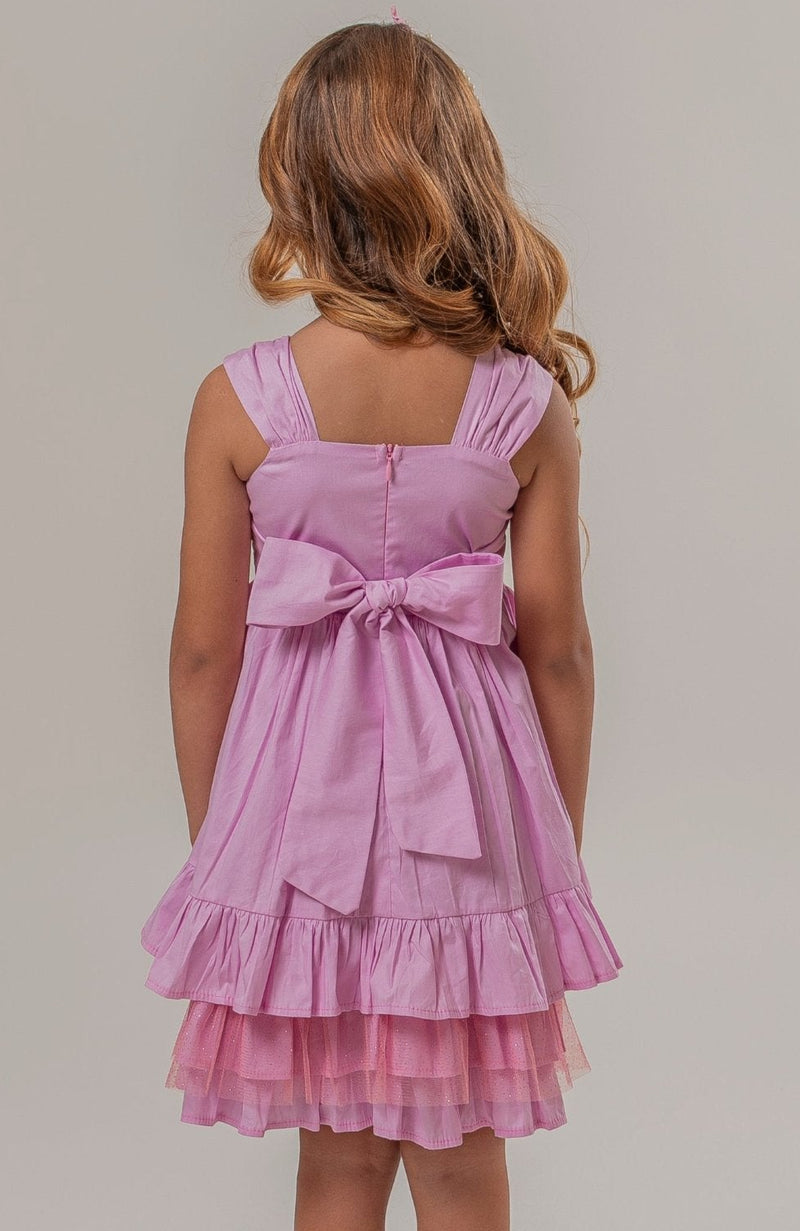 Vestido Para Niña Gloriosa Rosa