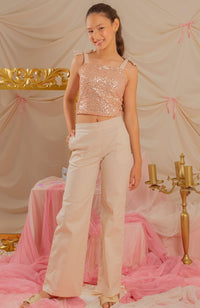 Conjunto Para Niña Espejo Moca