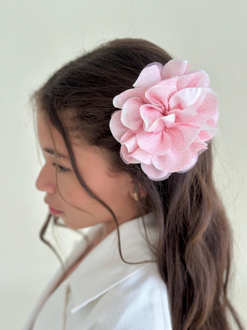 Pinzas Shonguitos  Rosa-Blanco