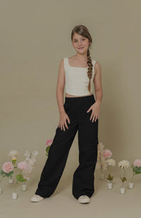 Conjunto Para Niña Expresion negro-beige