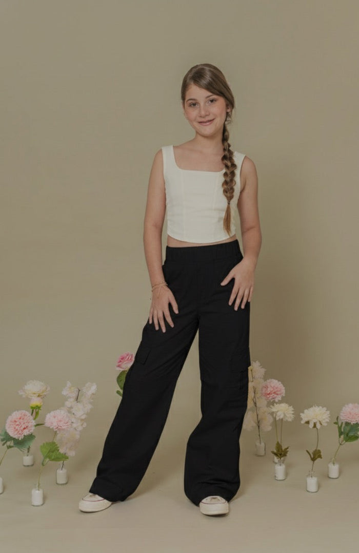 Conjunto Para Niña Expresion negro-beige