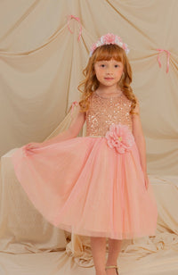 Vestido para Bebita Lirica Rosa