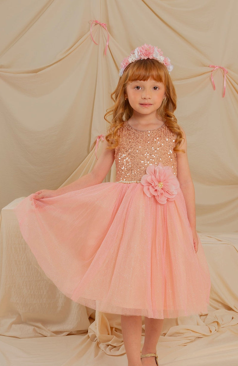 Vestido para Bebita Lirica Rosa