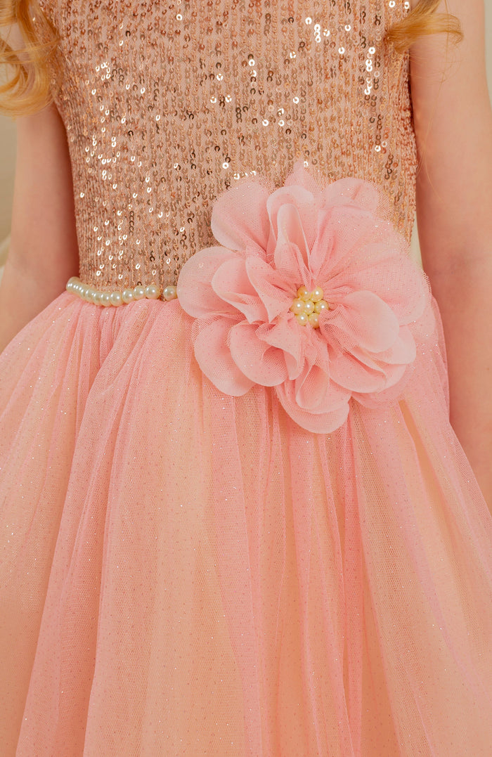 Vestido para Niña Lirica Rosa