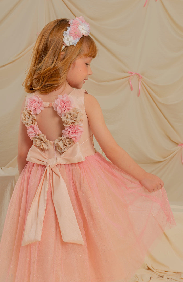 Vestido para Niña Lirica Rosa