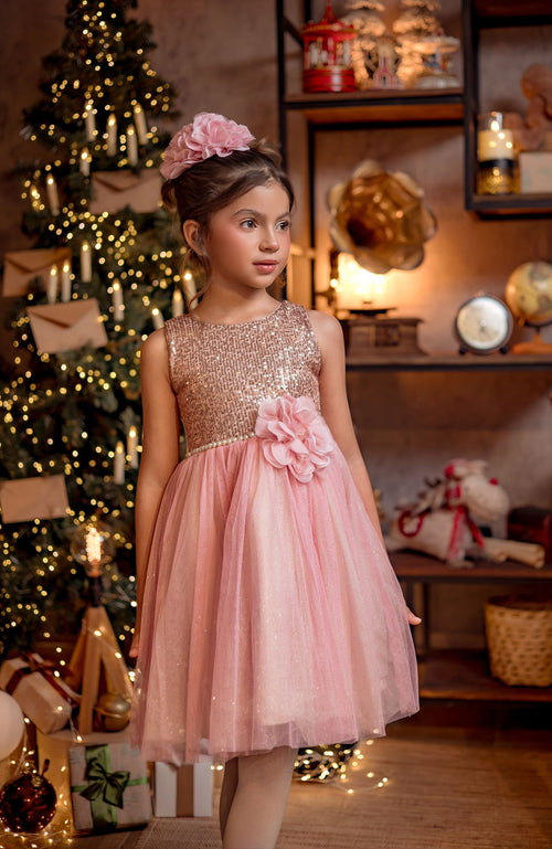 Vestido para Niña Lirica Rosa
