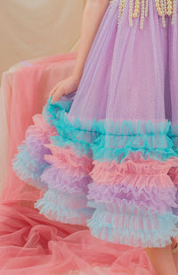 Vestido para niña Marino