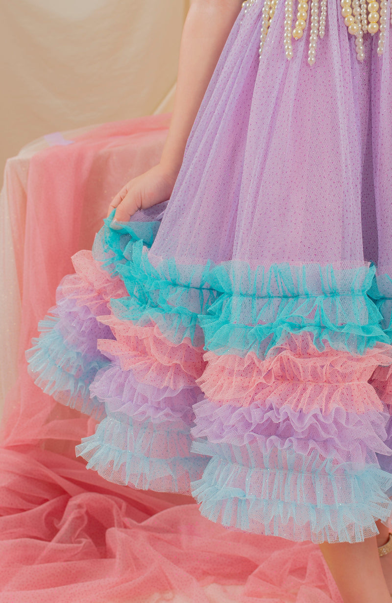 Vestido para niña Marino