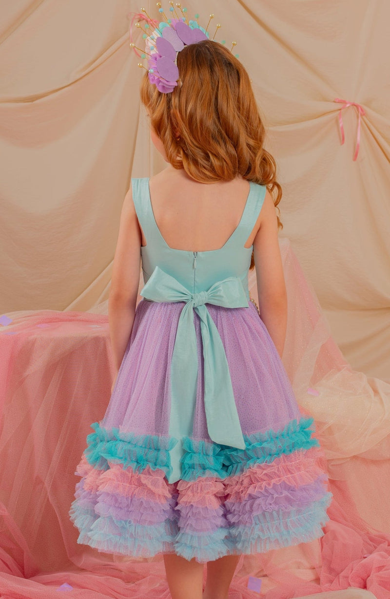 Vestido para niña Marino