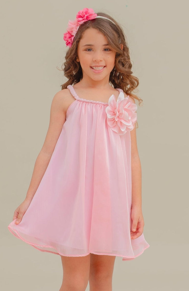 Vestido Para Bebita Melisas Rosa