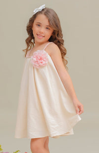 Vestido Para niña Melisas Beige