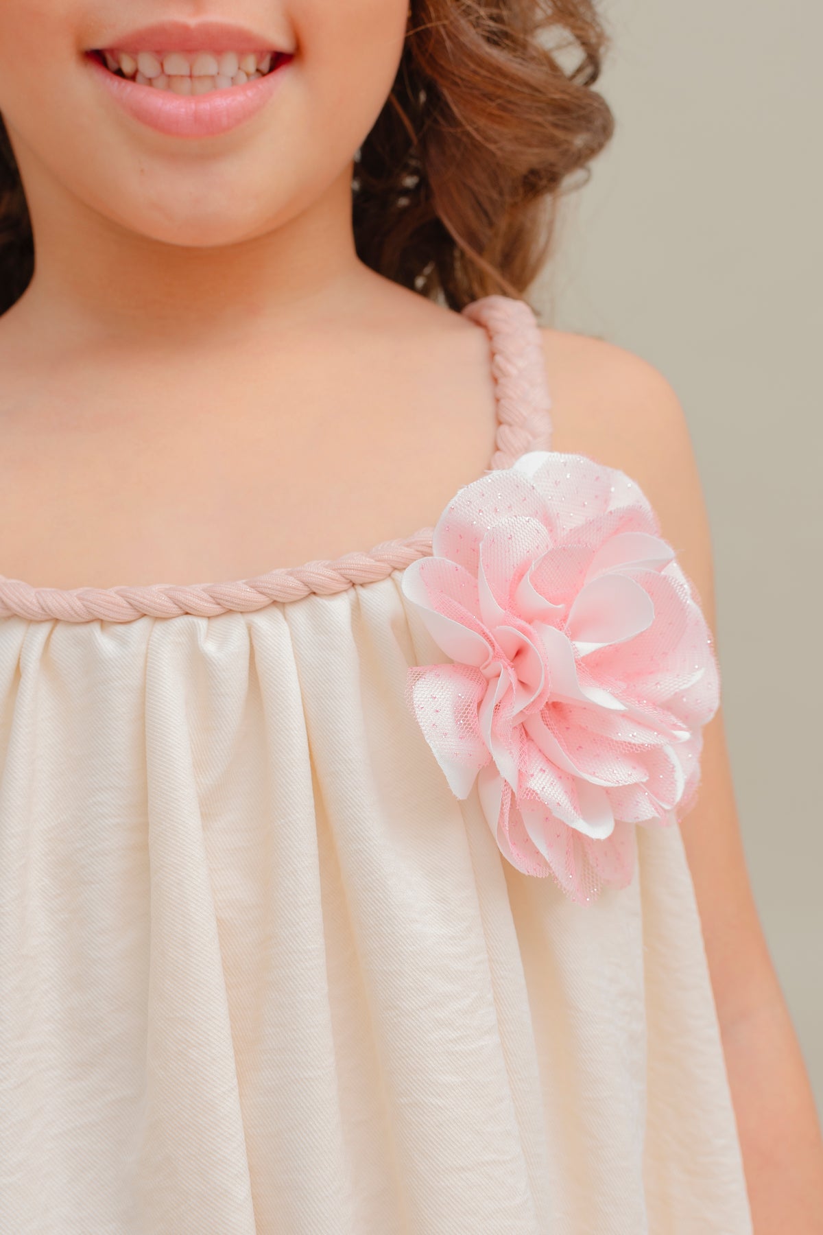 Vestido Para niña Melisas Beige