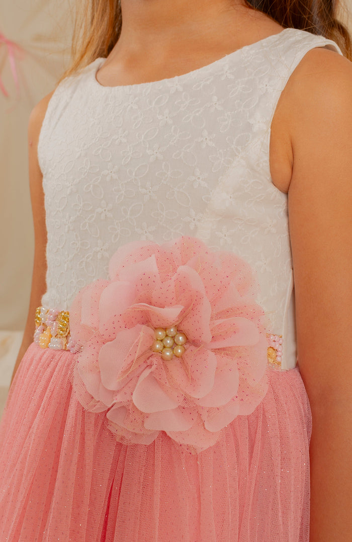 Vestido para niña Musa Rosa