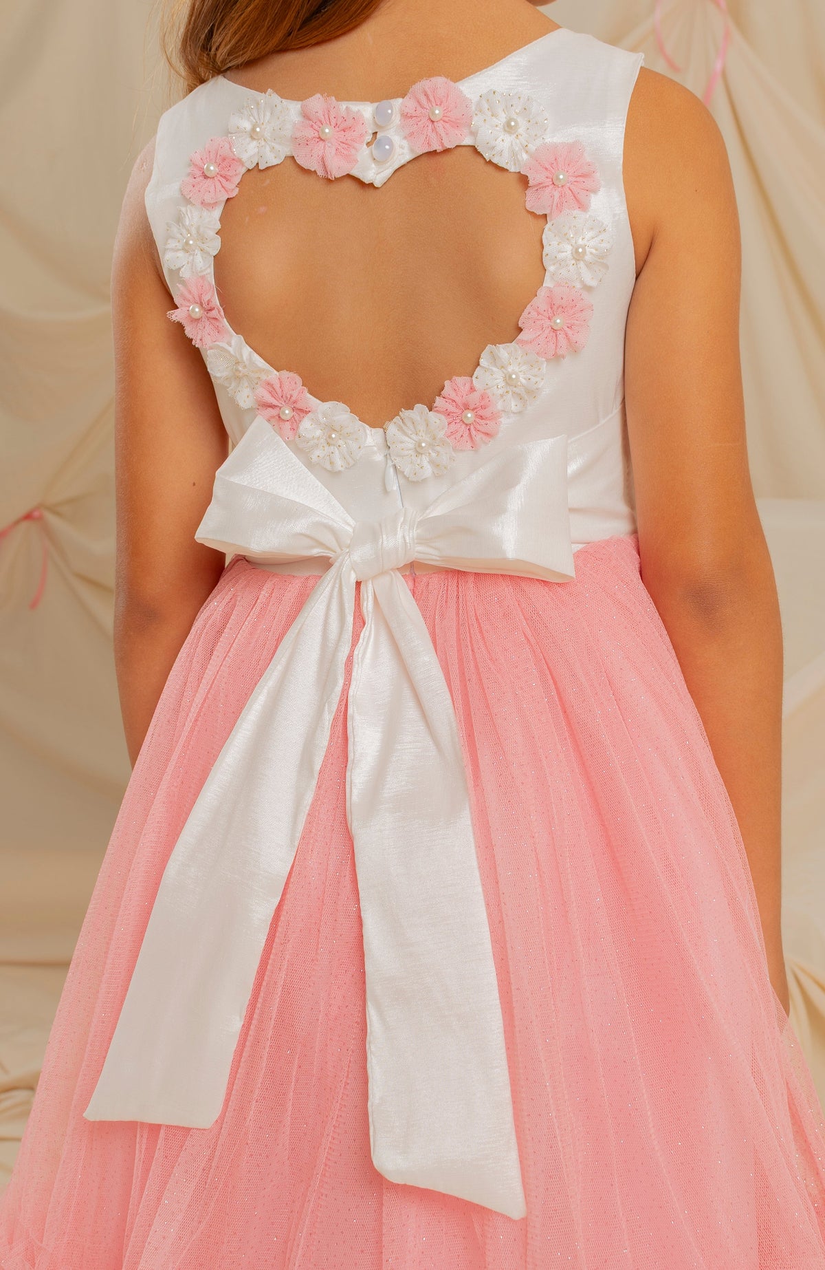 Vestido para bebita Musa Rosa