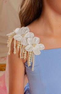 Vestido para niña Opera Azul