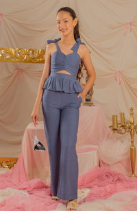 Conjunto Para Niña Personaje Azul