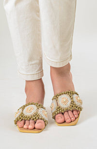Sandalia Semilla Beige