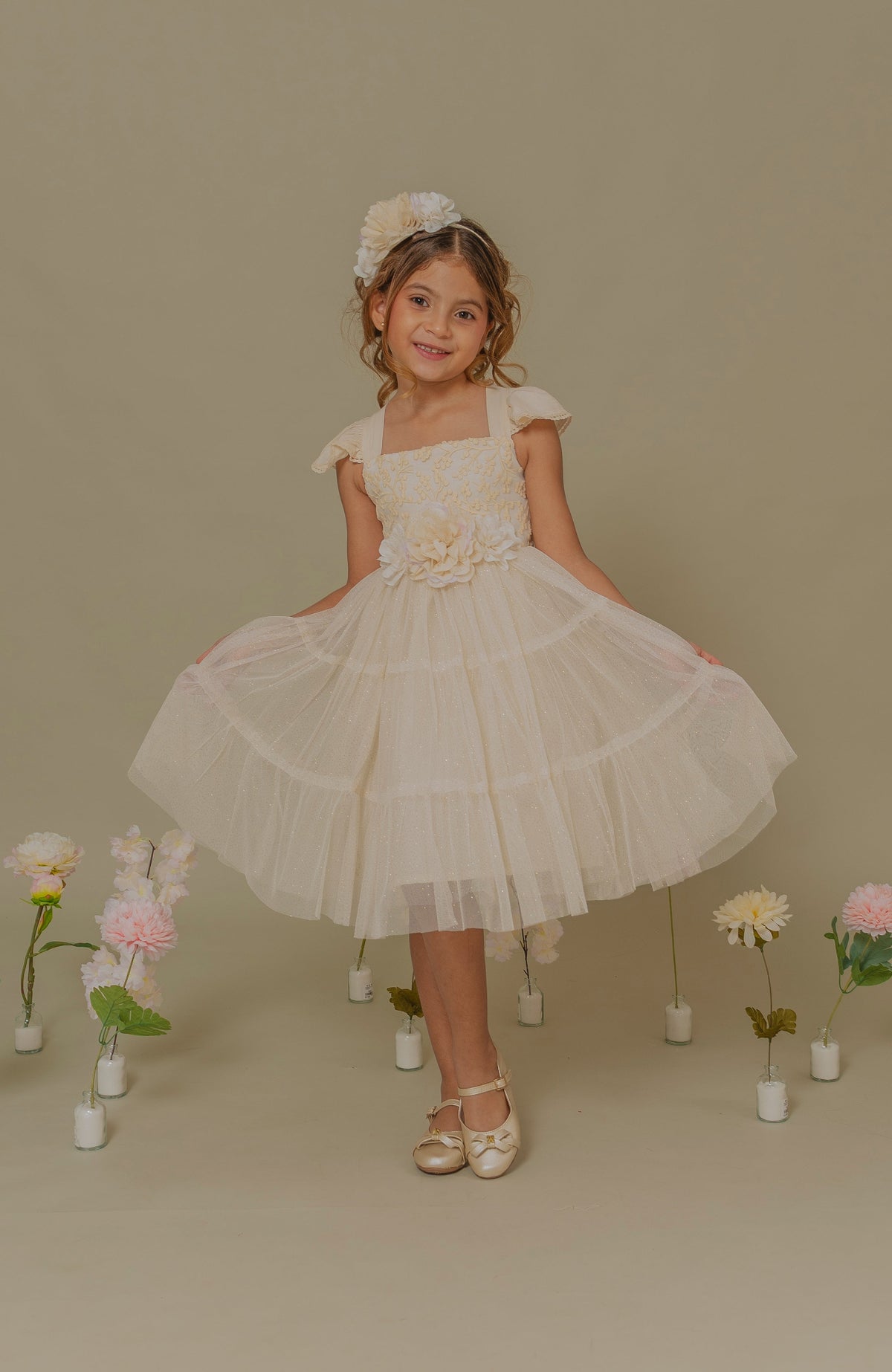 Vestido para bebita Julieta