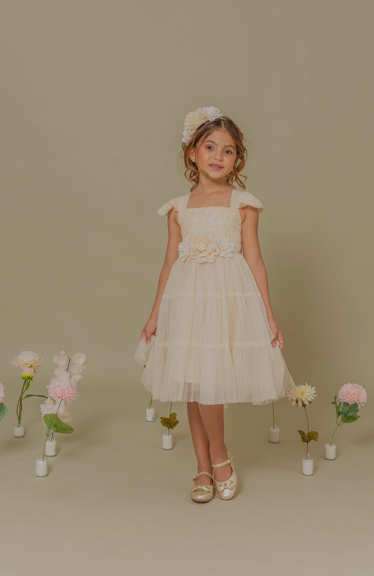 Vestido para bebita Julieta