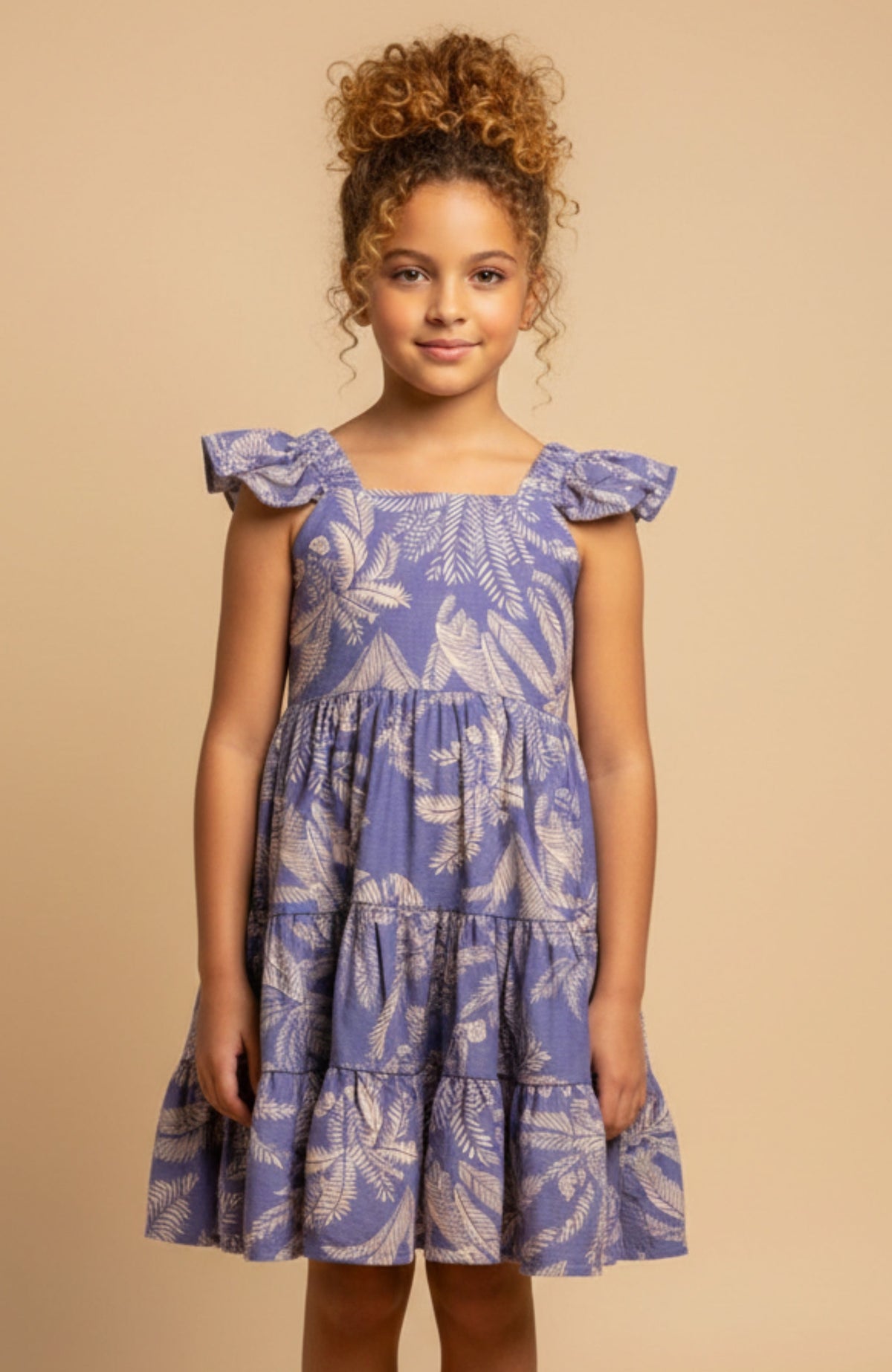 Vestido para Niña Metáfora Azul